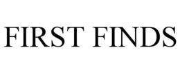 FIRST FINDS trademark