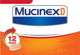 MUCINEX D 12 HOUR trademark
