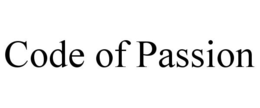 CODE OF PASSION trademark