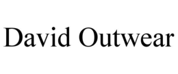 DAVID OUTWEAR trademark
