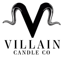 V VILLAIN CANDLE CO trademark