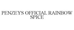 PENZEYS OFFICIAL RAINBOW SPICE trademark