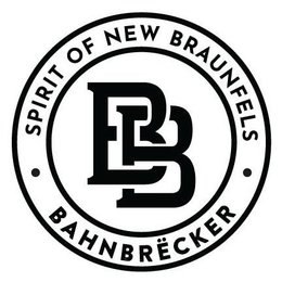 SPIRIT OF NEW BRAUNFELS BAHNBRËCKER trademark
