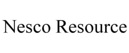 NESCO RESOURCE trademark