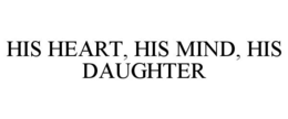 HIS HEART, HIS MIND, HIS DAUGHTER trademark