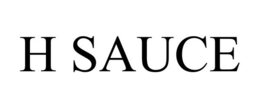 H SAUCE trademark