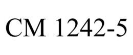 CM 1242-5 trademark