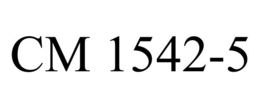 CM 1542-5 trademark