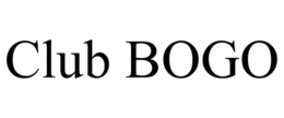 CLUB BOGO trademark