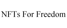 NFTS FOR FREEDOM trademark