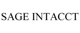 SAGE INTACCT trademark