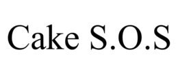 CAKE S.O.S trademark