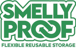 SMELLY PROOF FLEXIBLE REUSABLE STORAGE trademark