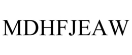 MDHFJEAW trademark