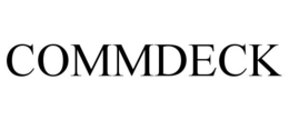 COMMDECK trademark