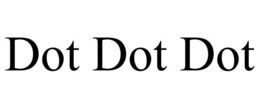 DOT DOT DOT trademark