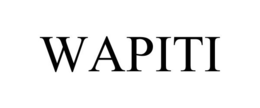 WAPITI trademark