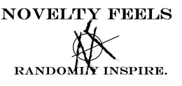 NF NOVELTY FEELS RANDOMLY INSPIRE. trademark