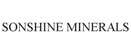 SONSHINE MINERALS trademark
