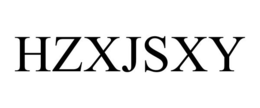 HZXJSXY trademark