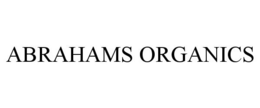 ABRAHAMS ORGANICS trademark