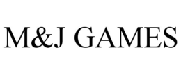 M&J GAMES trademark
