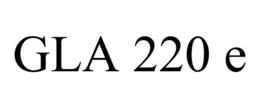 GLA 220 E trademark
