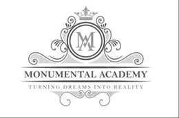 MONUMENTAL ACADEMY M A TURNING DREAMS INTO REALITY trademark
