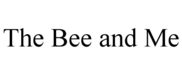 THE BEE AND ME trademark