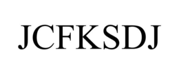 JCFKSDJ trademark