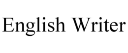 ENGLISH WRITER trademark