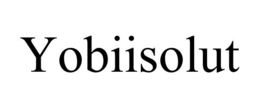 YOBIISOLUT trademark