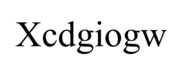 XCDGIOGW trademark