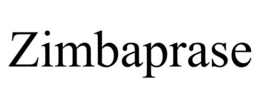 ZIMBAPRASE trademark
