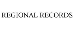 REGIONAL RECORDS trademark