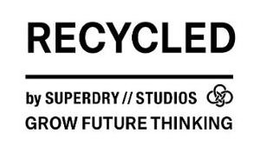 RECYCLED BY SUPERDRY // STUDIOS GROW FUTURE THINKING trademark