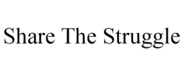 SHARE THE STRUGGLE trademark