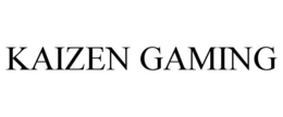 KAIZEN GAMING trademark
