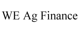 WE AG FINANCE trademark