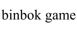BINBOK GAME trademark
