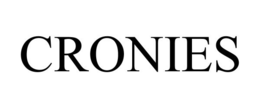 CRONIES trademark