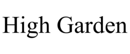 HIGH GARDEN trademark