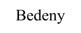 BEDENY trademark
