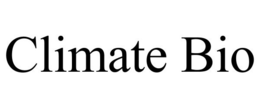 CLIMATE BIO trademark