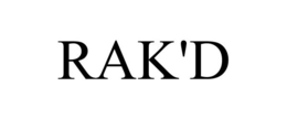 RAK'D trademark