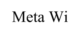 META WI trademark