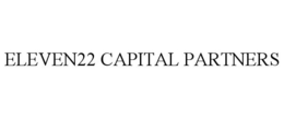 ELEVEN22 CAPITAL PARTNERS trademark