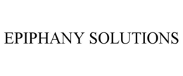 EPIPHANY SOLUTIONS trademark