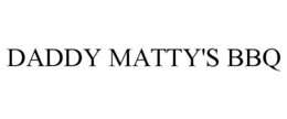 DADDY MATTY'S BBQ trademark