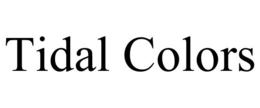 TIDAL COLORS trademark